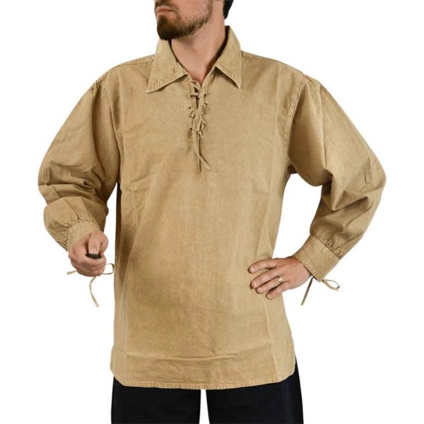 Highlander Tied Sleeves Shirt