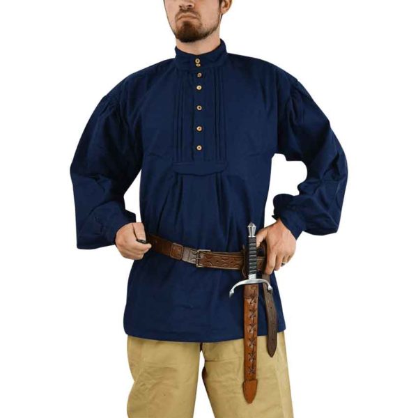 Buttoned Swordsman Shirt