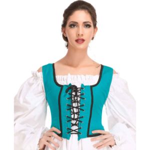 Decorated Reversible Wench Bodice - DC1050 - Medieval Collectibles