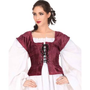 Medieval Brocade Bodice