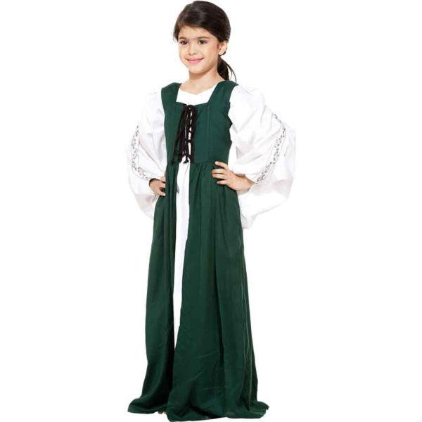 Girls Medieval Market Dress - DC1270 - Medieval Collectibles