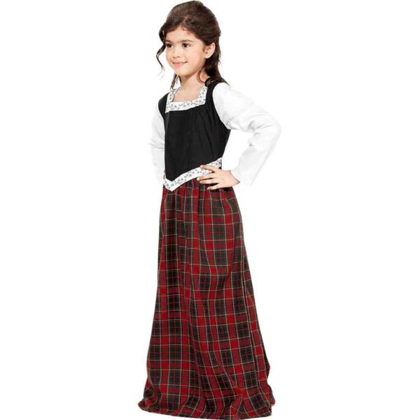 Girls Scottish Highland Dress