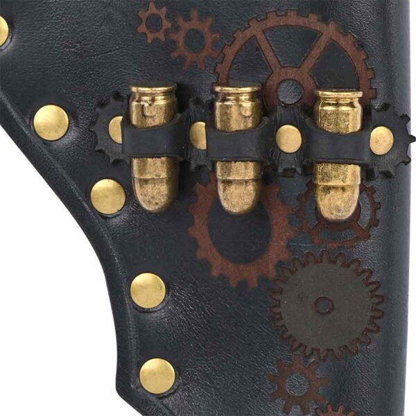 Geared Steampunk Pistol Holster