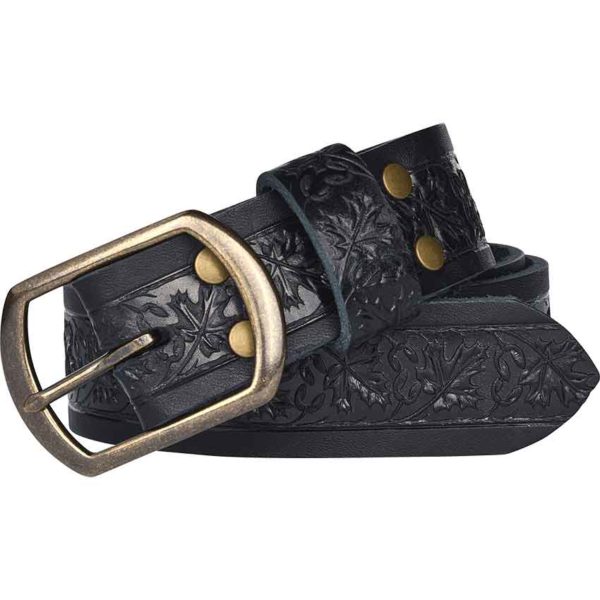 Woodland Embossed Buckle Belt