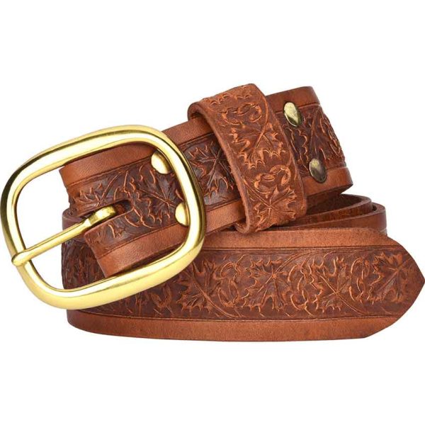 Woodland Embossed Buckle Belt