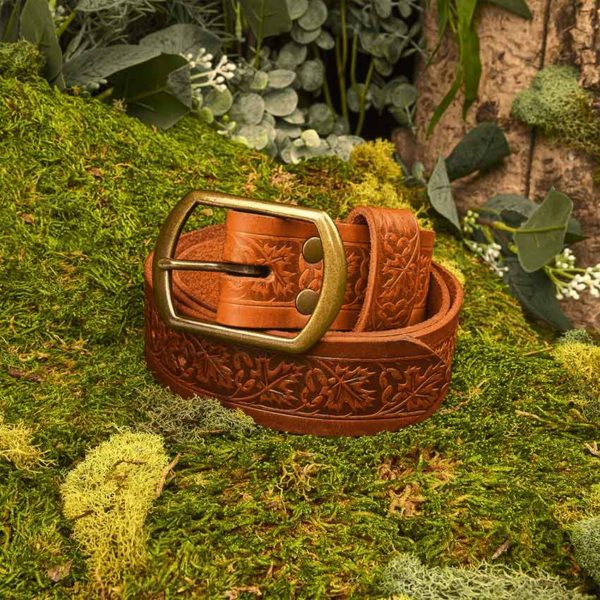 Woodland Embossed Buckle Belt