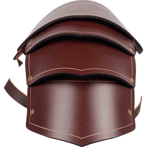 Knights Leather Spaulders