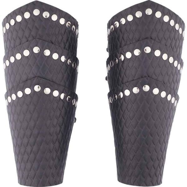 Studded Dragon Scale Arm Bracers