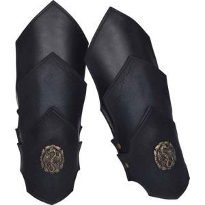 Warriors Leather Arm Bracers