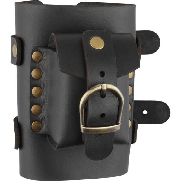 Wrist Cuff with Small Pouch