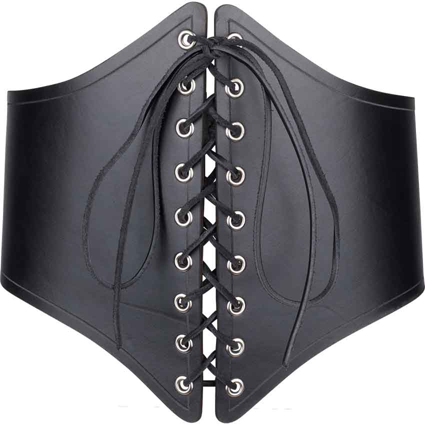 Ladys Leather Waist Cincher - DK7000 - Medieval Collectibles