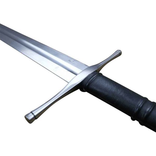 Two Handed Norman Sword With Scabbard and Belt