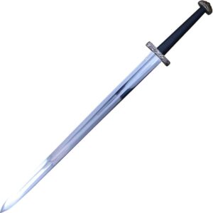 Two Handed Viking Sword With Scabbard and Belt