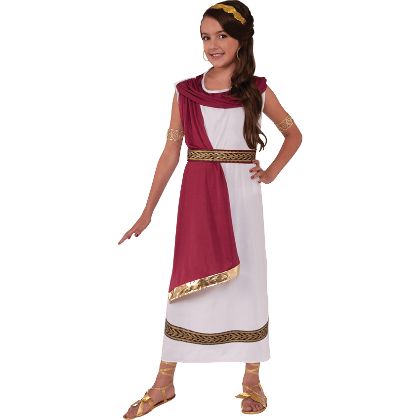 Girls Roman Empress Costume