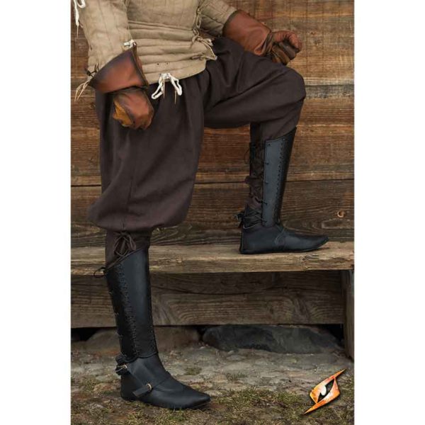 Squire Leather Greaves