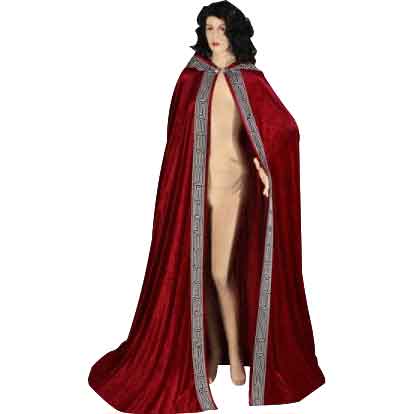 Medieval Collectibles Women's Hooded Cape