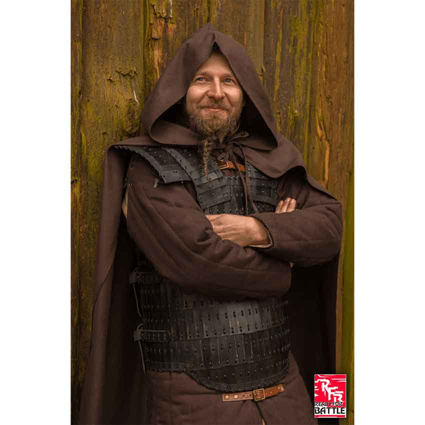 Ready For Battle Hooded Cloak - Black