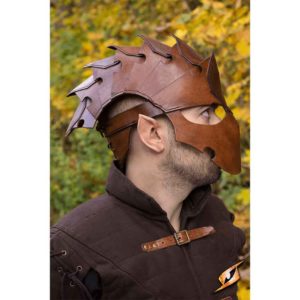 Assassins Leather Helmet - MCI-2730 - Medieval Collectibles