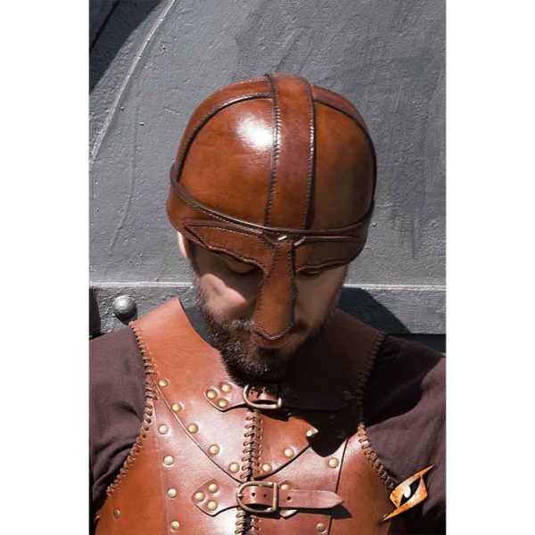 Warriors Leather Helmet