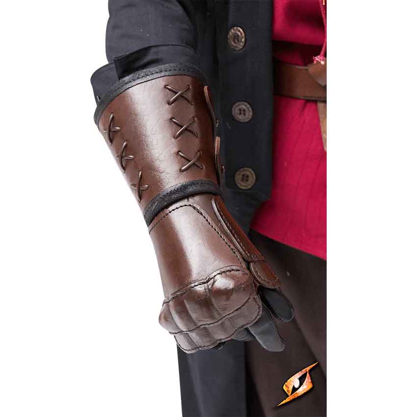 Leather Sulla Gauntlets - MY101136 - Medieval Collectibles