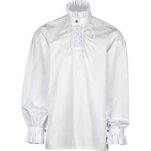 High Collared Victorian Shirt - MCI-280 - Medieval Collectibles