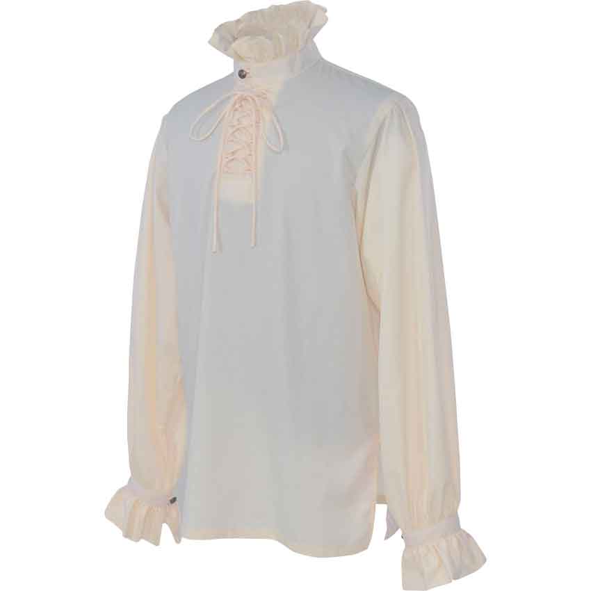 High Collared Victorian Shirt - MCI-280 - Medieval Collectibles