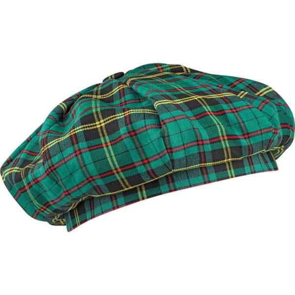 Scottish Tartan Cap