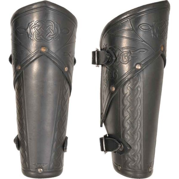 Celtic Mantikor Leather Bracers - MY100415 - Medieval Collectibles