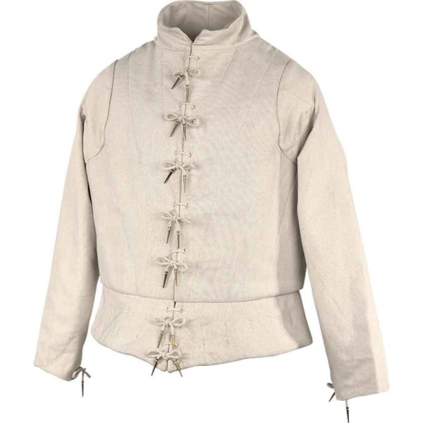 Tudor Canvas Armour Jerkin - MY100476 - Medieval Collectibles