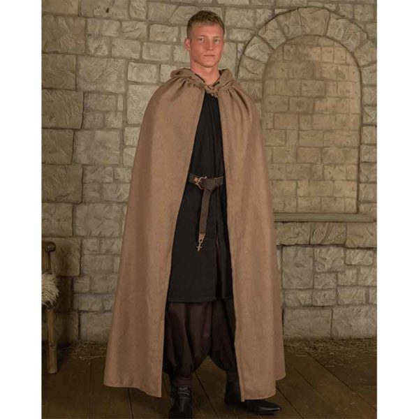 Aaron Wool Cloak - MY100706 - Medieval Collectibles