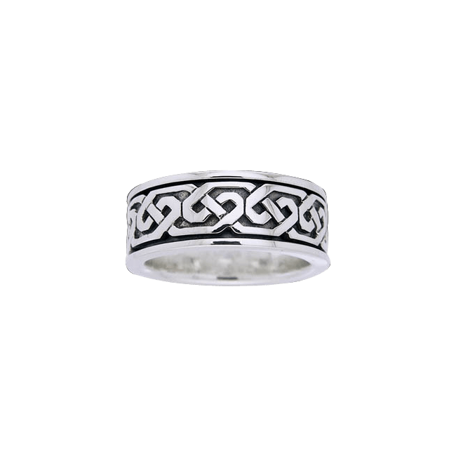 Celtic Knotwork Spinner Ring - PS-TRI771 - Medieval Collectibles