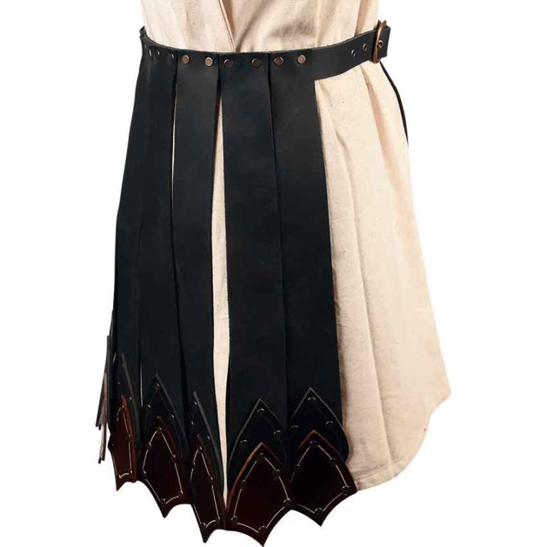 Praetorian Leather Battle Skirt