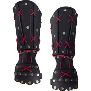 Leather Samurai Bracers