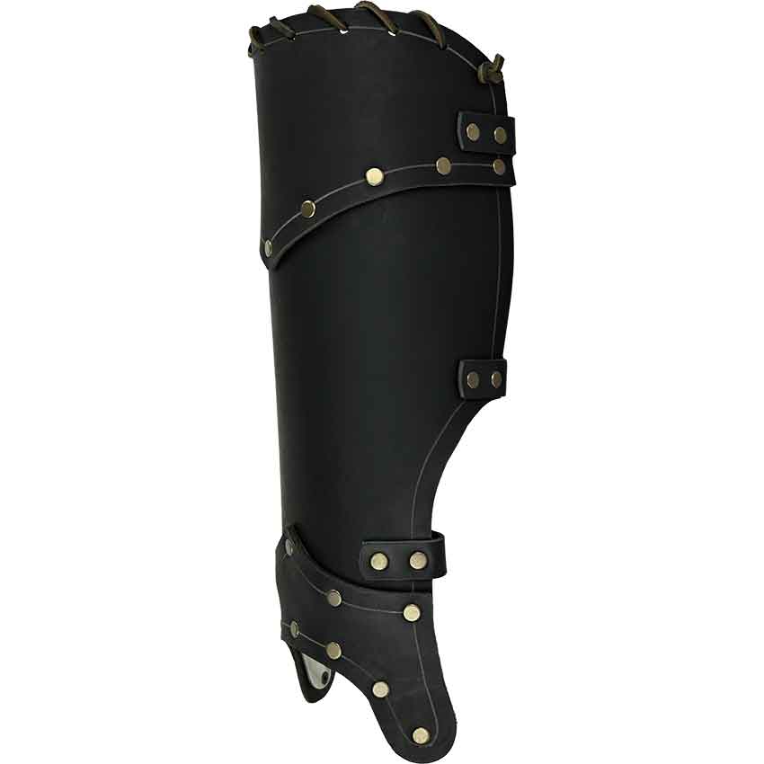 Scoundrel Leather Greaves - RT-240 - Medieval Collectibles