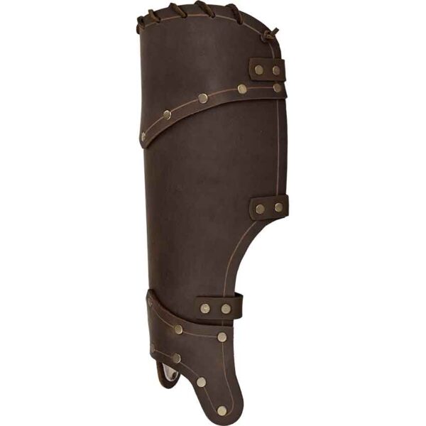 Scoundrel Leather Greaves - RT-240 - Medieval Collectibles