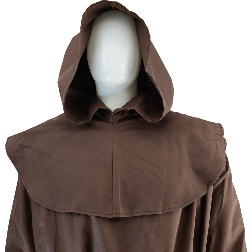 Medieval Monk Robe with Hood - SS-MONK - Medieval Collectibles