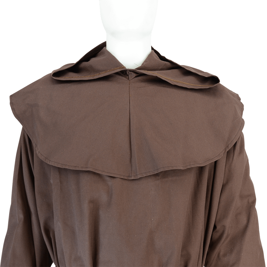 Medieval Monk Robe with Hood - SS-MONK - Medieval Collectibles