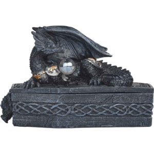 Dragon on Coffin Trinket Box