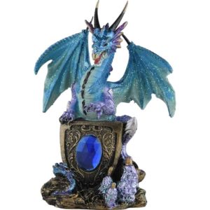 PT Checkmate Blue Dragon Ornament 