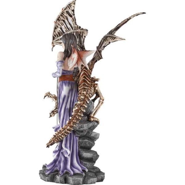 Skeletal Dragon Fairy Statue