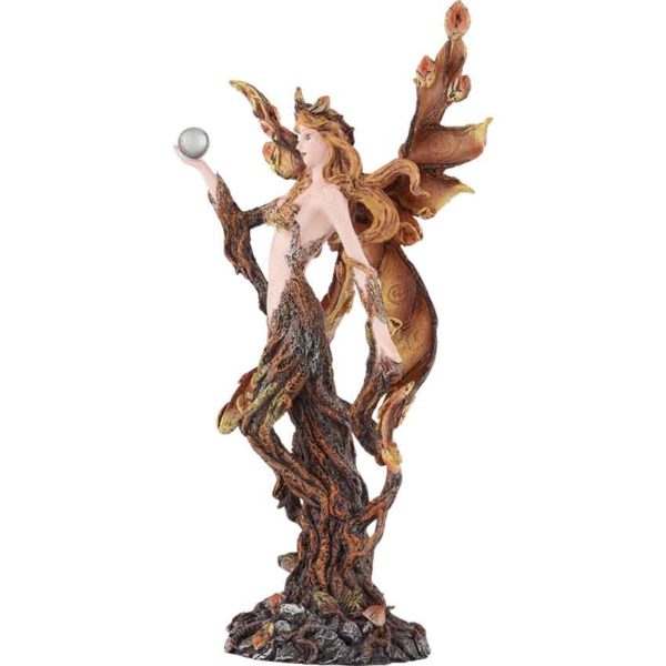 Autumn Dryad Fairy Statue - 05-91403 - Medieval Collectibles