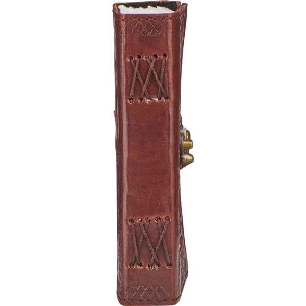 Leather Embossed Tree Of Life Journal With Lock