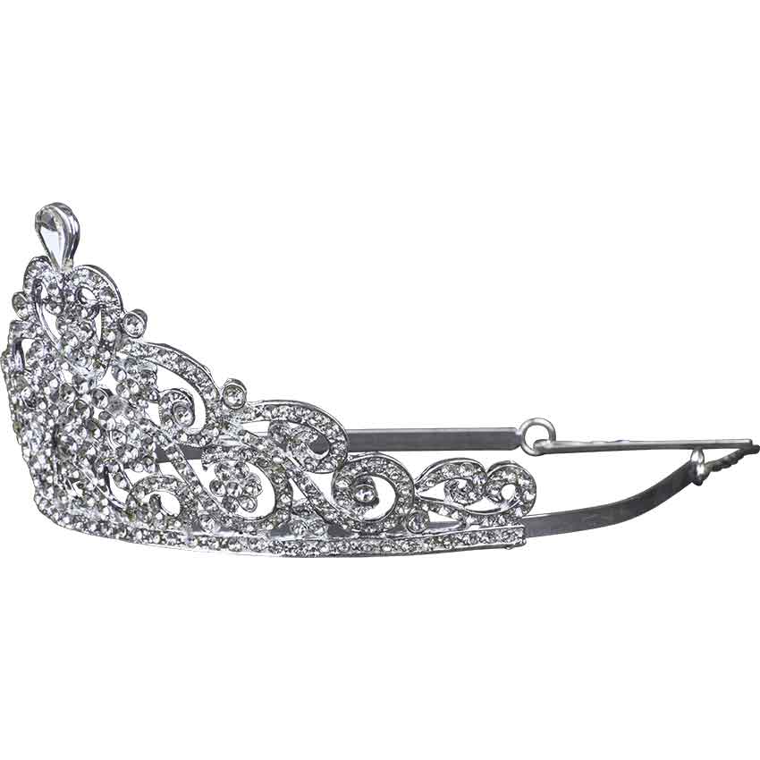 Pave Crystal Tiara - 11513 - Medieval Collectibles