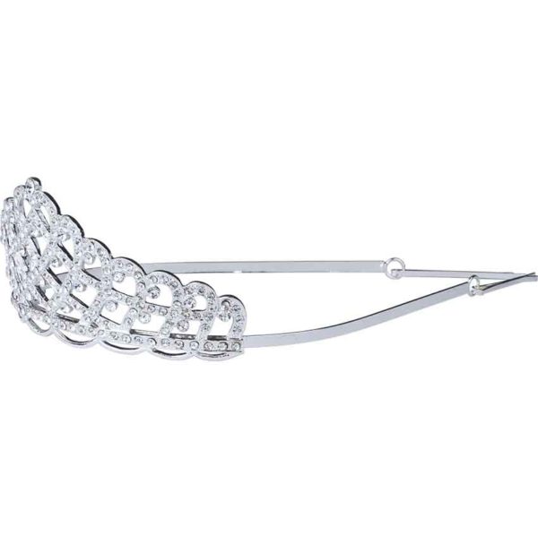 Pave Crystal Tiara - 11516 - Medieval Collectibles