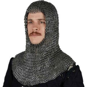 Full Mantle Chainmail Coif