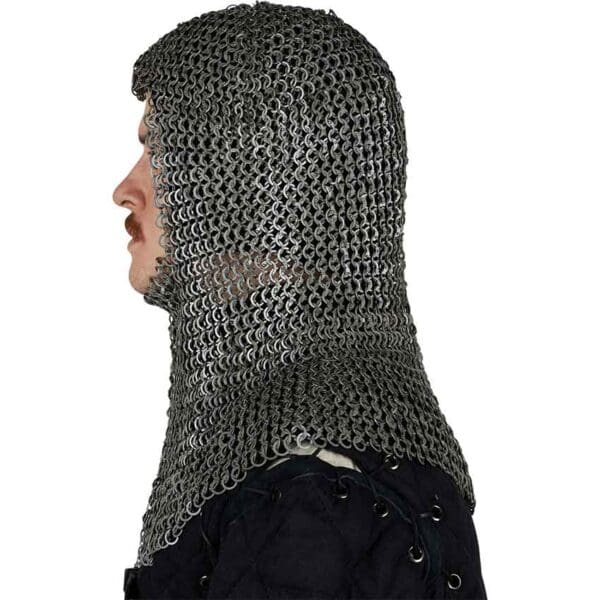 Full Mantle Chainmail Coif