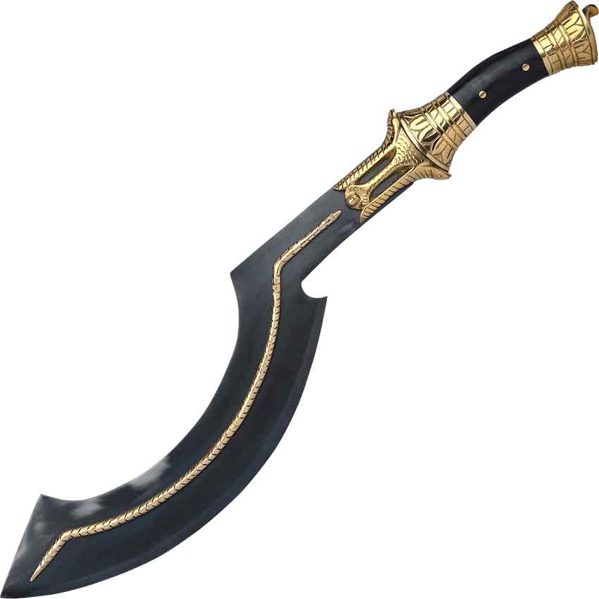 Image of Ornate Black Khopesh