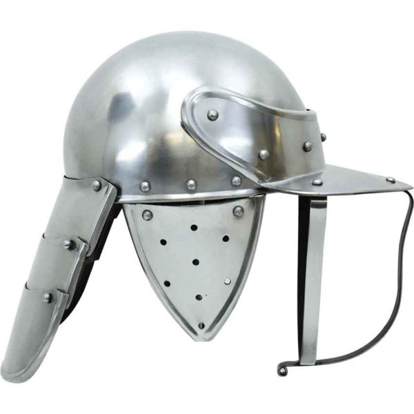 Lobster-Tailed Pot Helmet