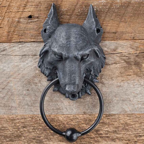 Wolf Head Door Knocker