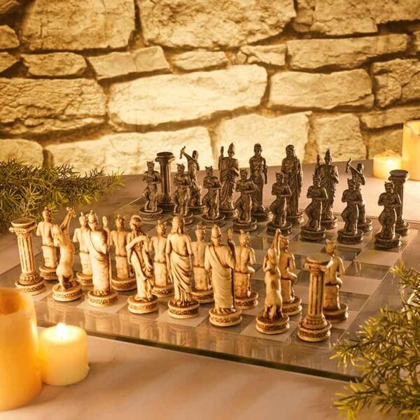 Greek Mythology Chess Set